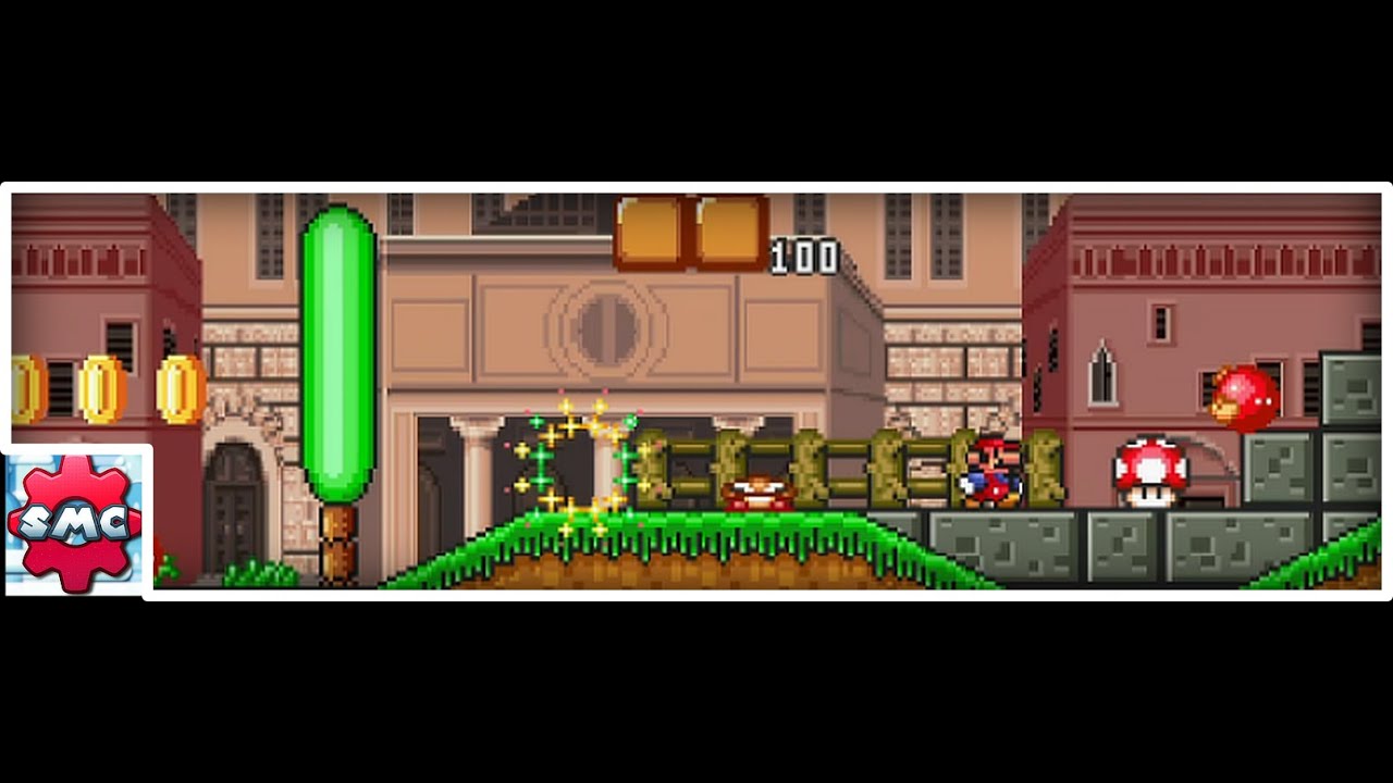 Super Mario Construct v8 (SMC v8) Sunny City gets Bombed!