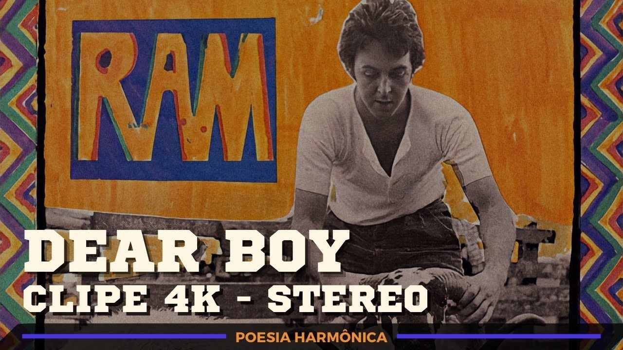 Paul McCartney & Linda McCartney - Dear Boy (1971) Clipe Oficial 4K Full HD
