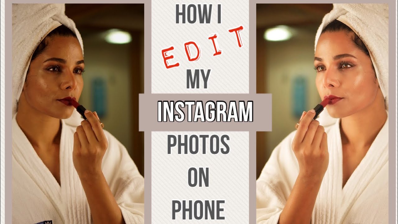 EASY PHOTO EDITING ON PHONE to look FLAWLESS/ SNAPSEED APP (2018)