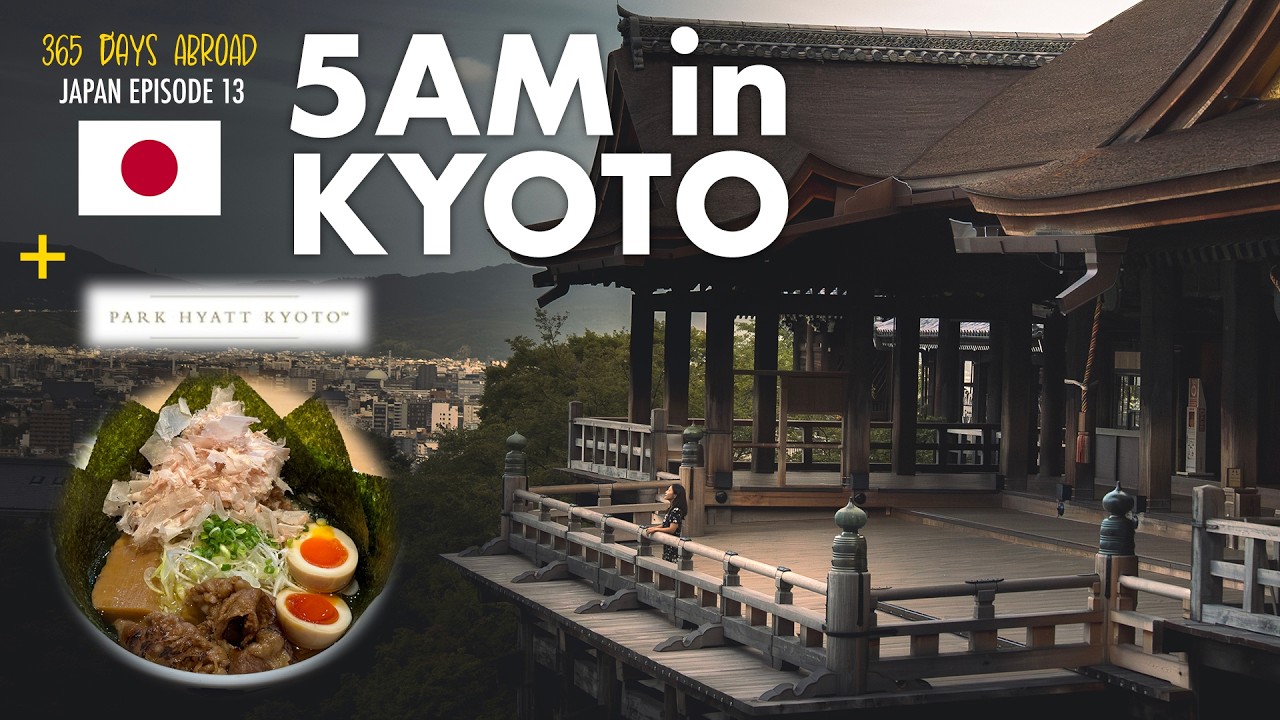 You Must Get Up Early in Kyoto