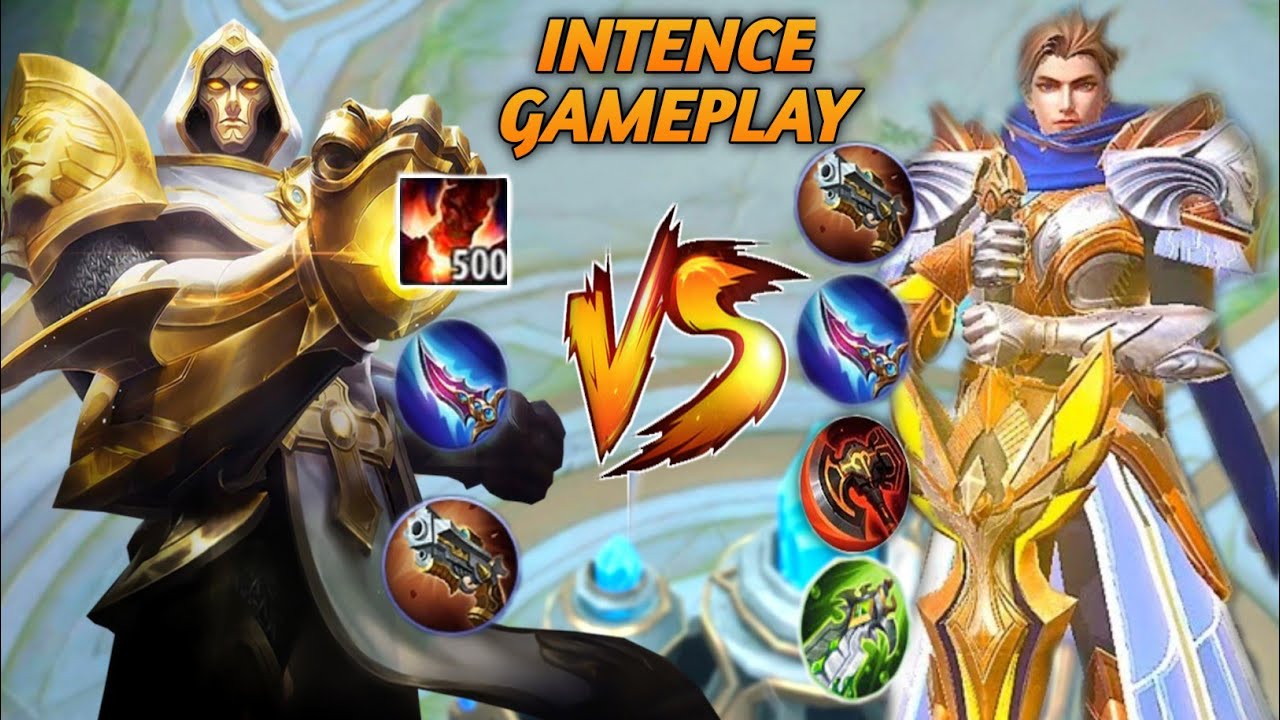 ALUCARD VS ALDOUS || GLOBAL INTENCE GAMEPLAY || ONE HIT BUILD & EMBLEM || ALDO & ALU BRUTAL DAMAGE!!