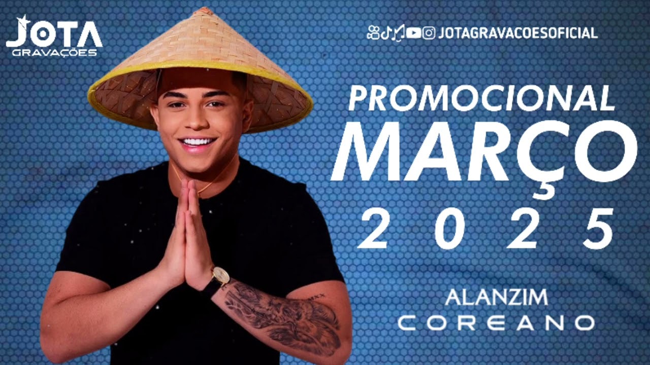 ALANZIM COREANO PROMOCIONAL MAR&Ccedil;O 2025