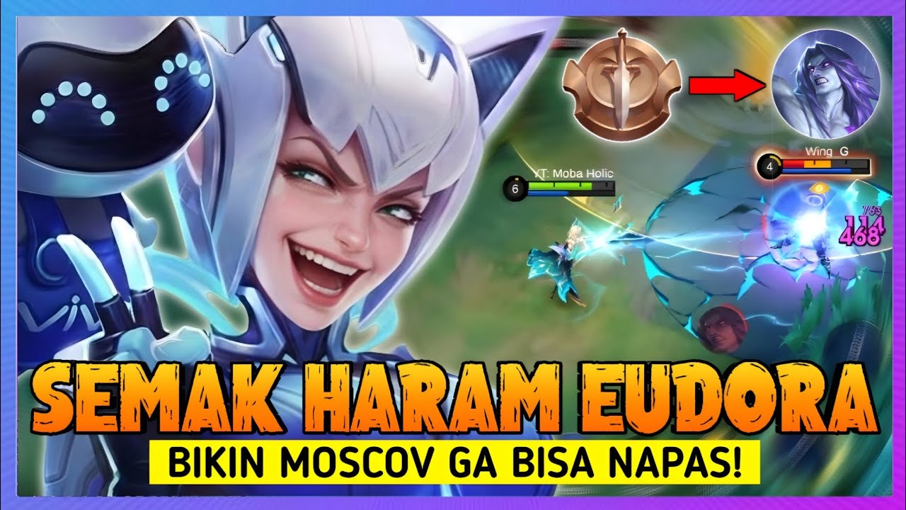 MOSKOV AUTO COKLAT! Eudora Full Burst Bikin Musuh Kena Mental!