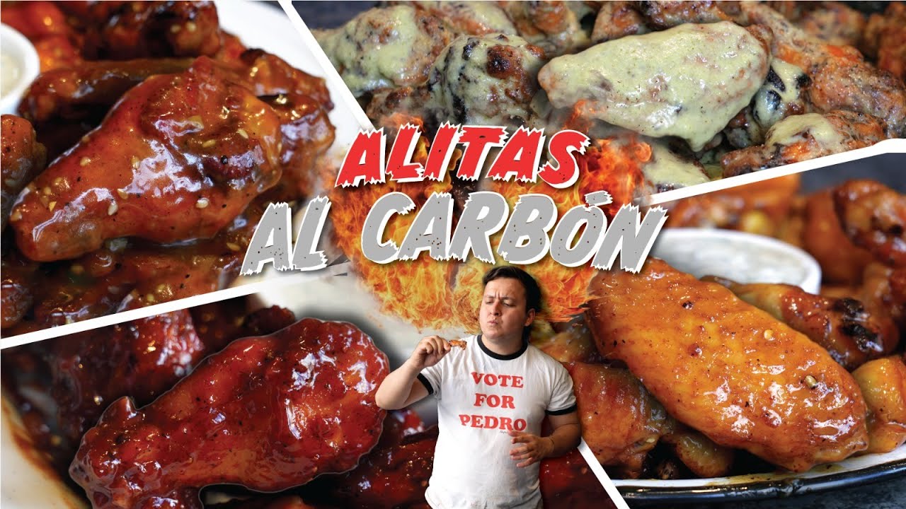 Alitas ASADAS con 5 SALSAS diferentes! 🍗