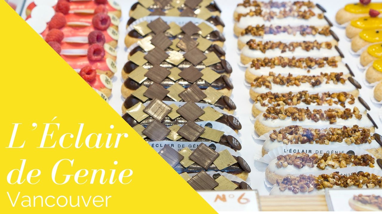 L&rsquo;&Eacute;clair de G&eacute;nie Vancouver is Now Open on Robson Street