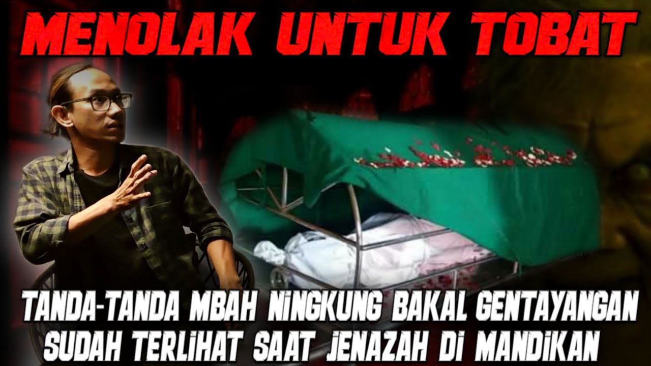 TANDA-TANDA BAKAL GENTAYANGAN SUDAH TERLIHAT SAAT JENAZAH DI MANDIKAN