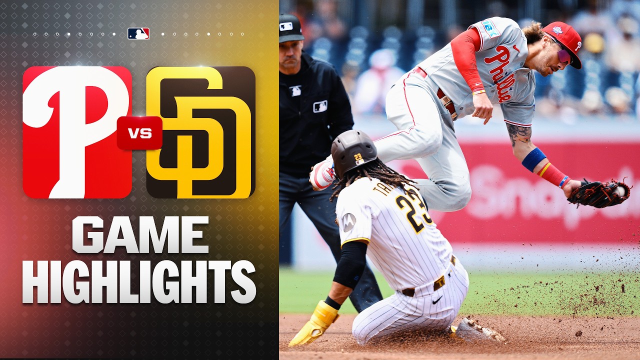 Phillies vs. Padres Game Highlights (5/27/26) | MLB Highlights