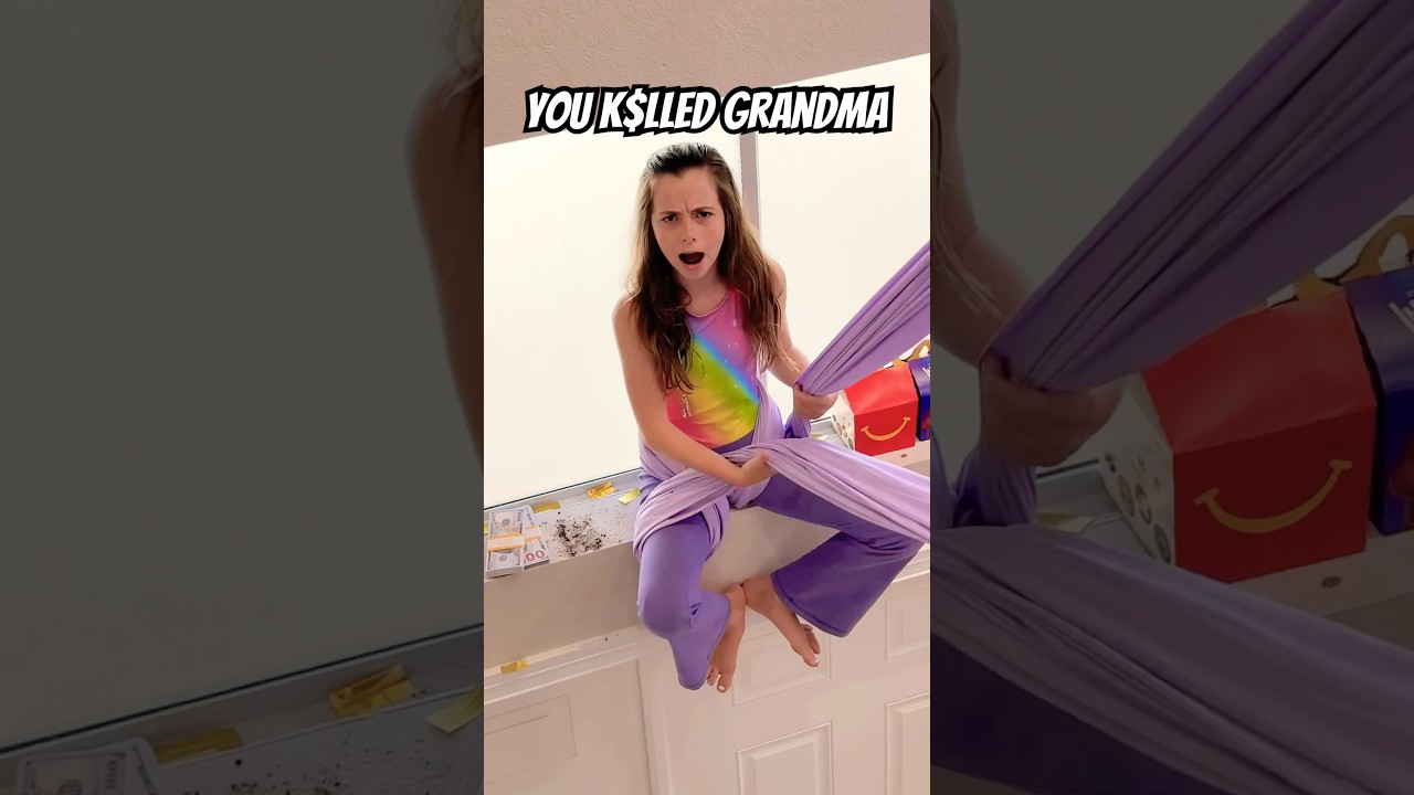 Grandma FELL off the LEDGE!😨