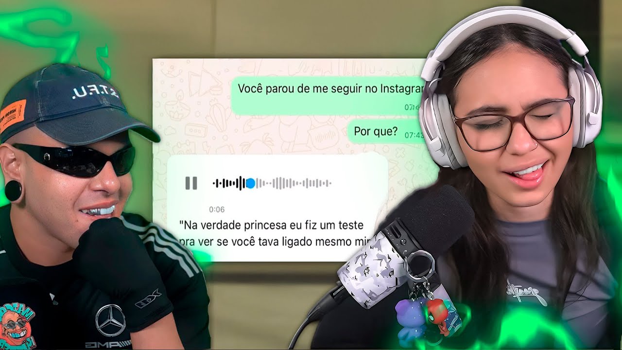 áudios de homens carentes na dm de mulher l react Maicon Küster