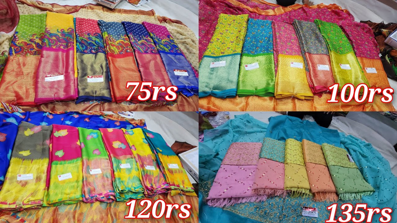 Daily Wear Sarees in Chickpet Bangalore