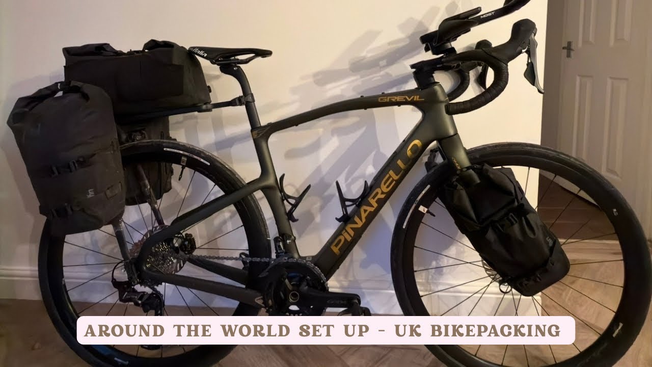 DAY 1 BIKE PACKING TO YORKSHIRE | FULL AROUND THE WORLD SET UP