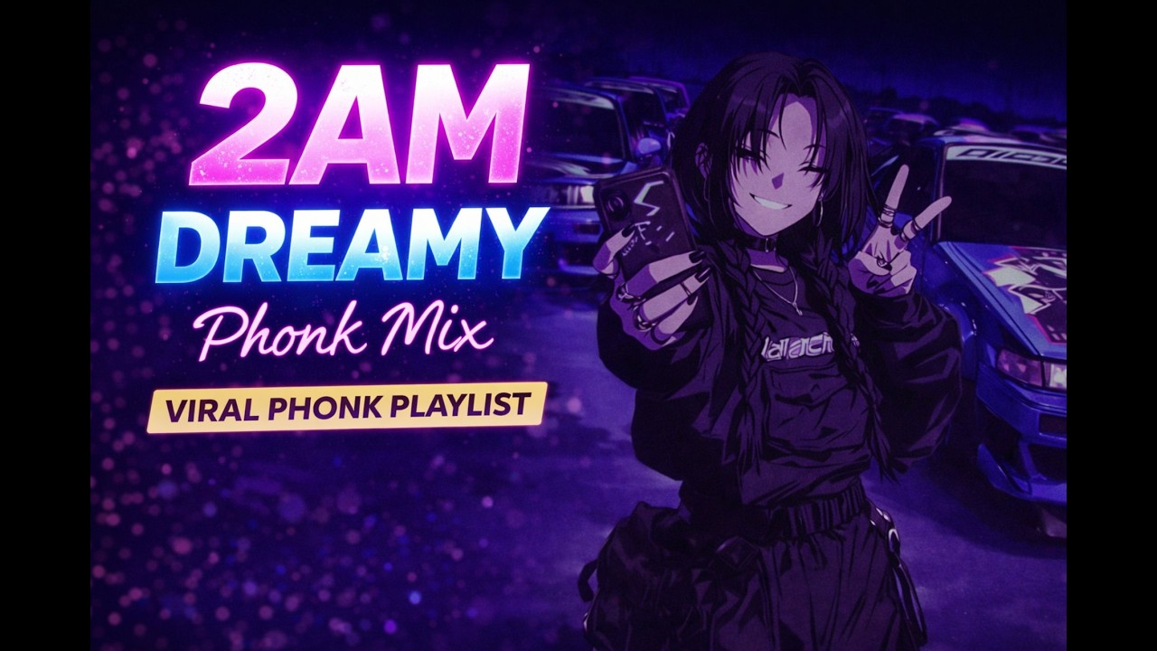 Dreamy Phonk Mix 🚘 2AM City Cruise