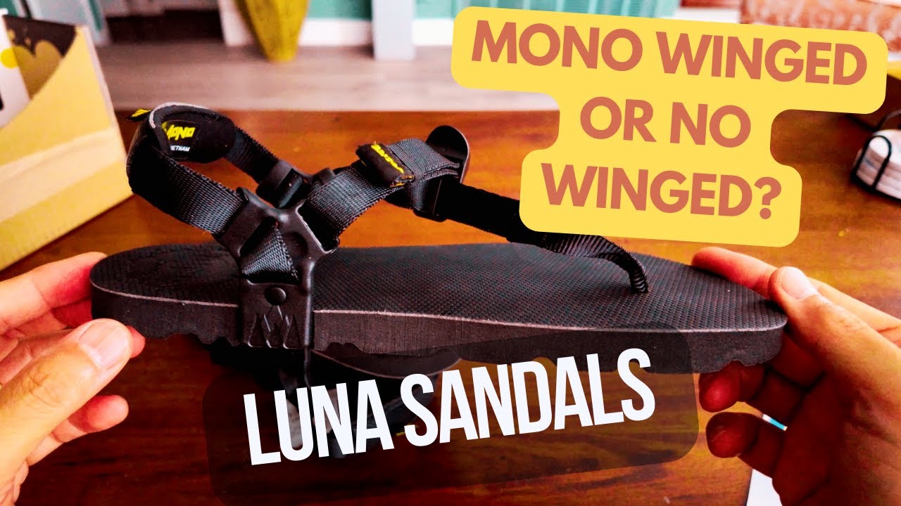 What Luna Doesn't Tell You About The Wings!  Mono Winged Edition Luna Sandals. Unboxing and Review