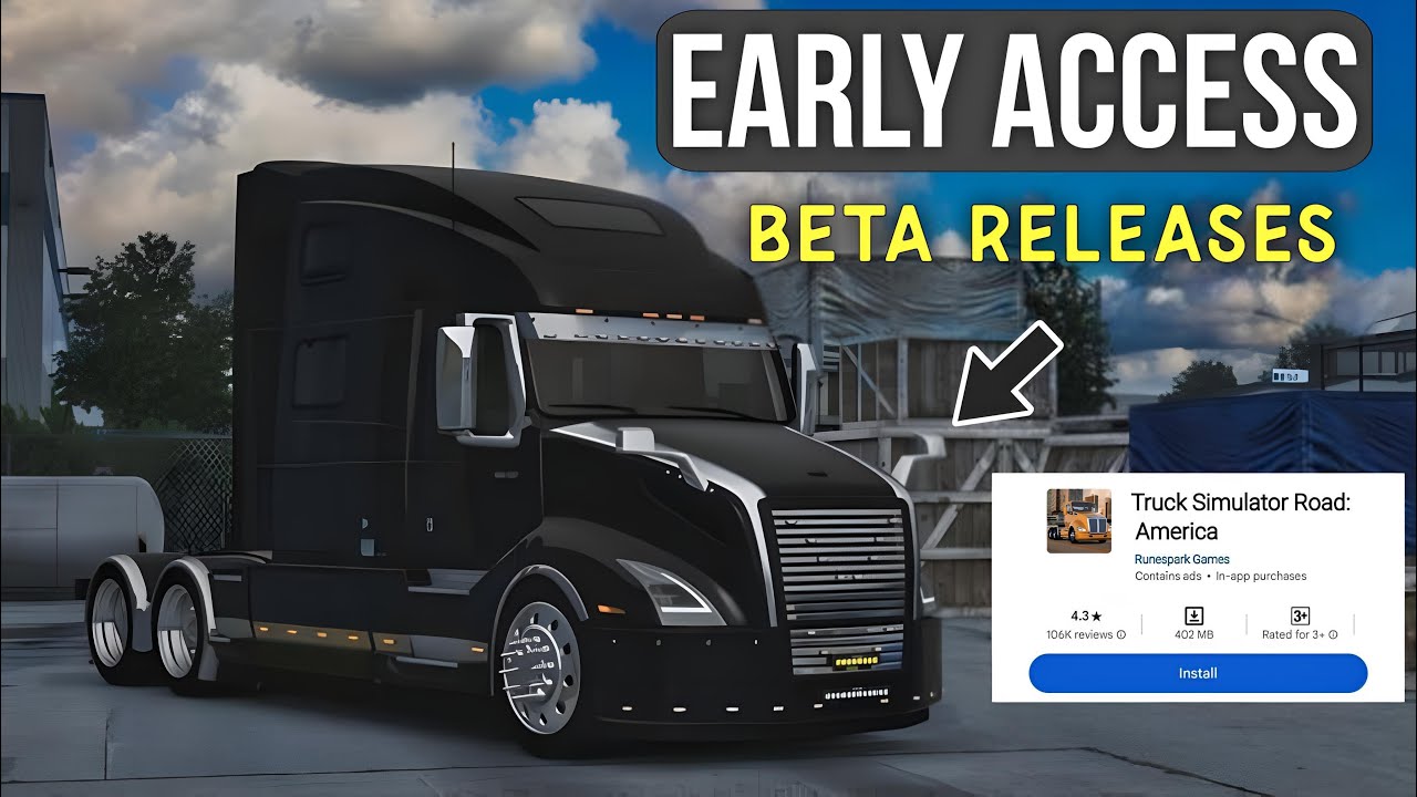 Truck Simulator Road America | New Game | Release Confirmed First Public Beta