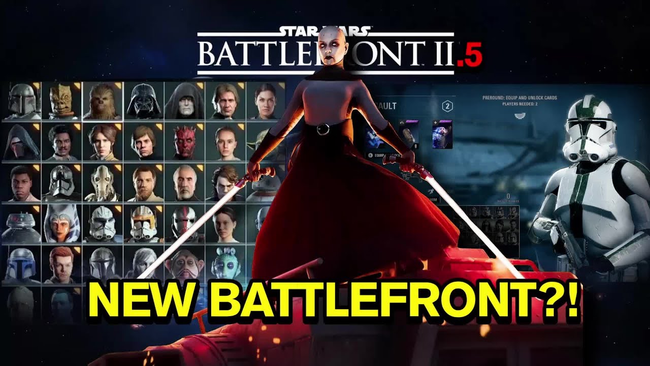 BATTLEFRONT 2 IS BACK! Modded Co-op Kyber Servers