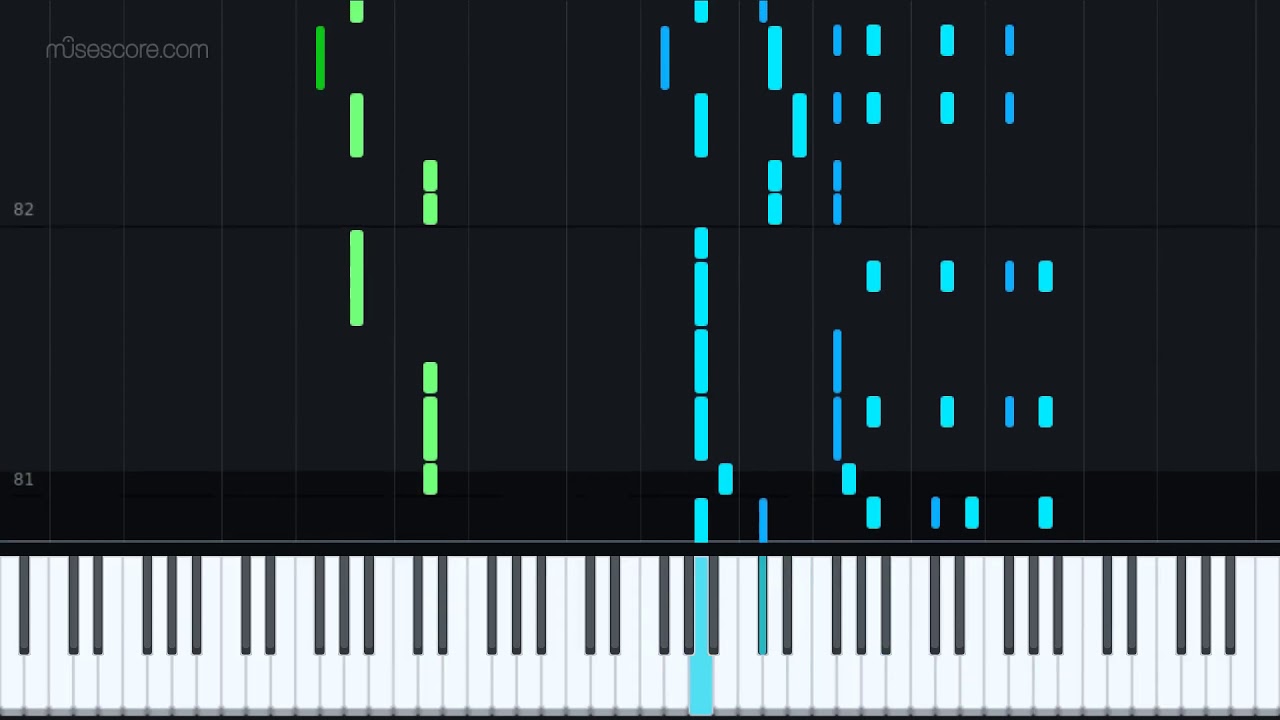 Coconut Song (Jeff Lau) [Piano Tutorial + Sheet music]