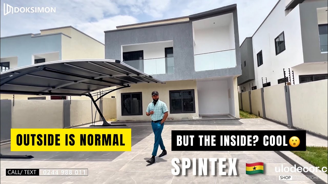This Beautiful Stunning 4-bedroom Townhouses in Spintex is a Great Deal 🇬🇭❤️