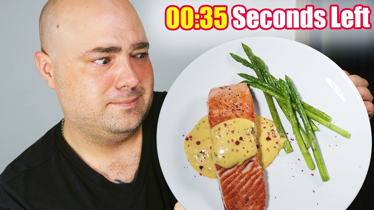 Gordon Ramsays Salmon with Hollandaise (30-Min Challenge) | Worth it?