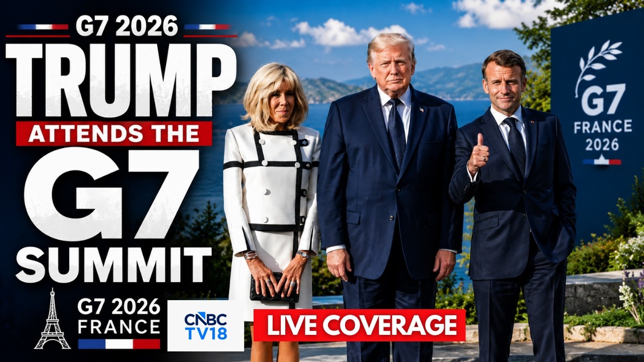 Trump at G7 Summit LIVE: President Trump Meets World Leaders at G7 Summit in Evian-les-Bains | N18G