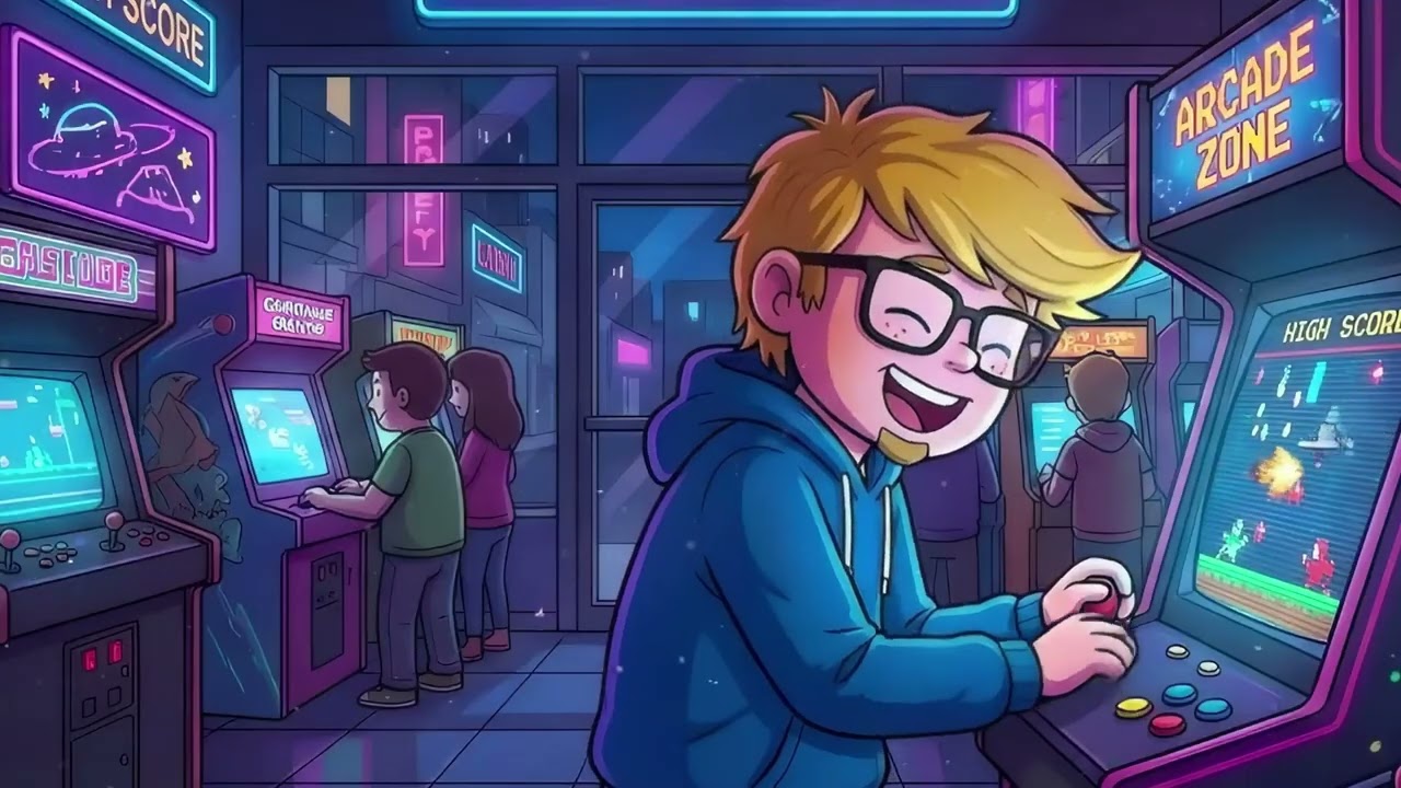 Arcade Zone Nights 🎮 | Retro Lofi Gaming Beats | DAVE FM