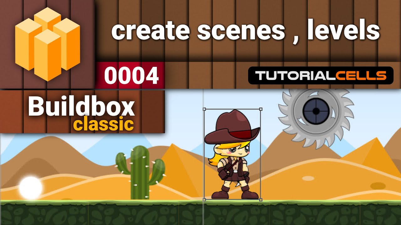 0004. create game levels ( scenes ) in buildbox 2