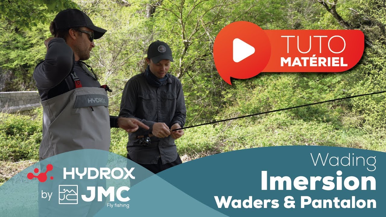 Présentation détaillée des Waders et Pantalons Hydrox IMERSION