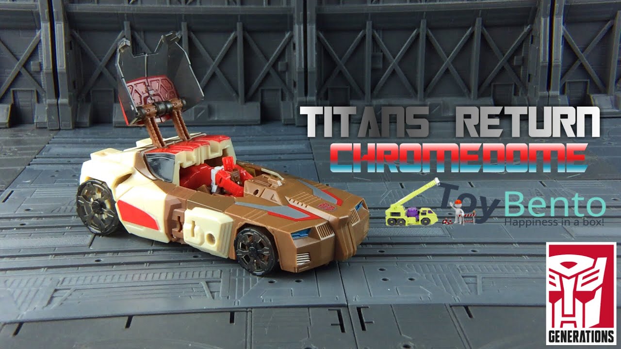 Transformers Titans Return Wave 2 Deluxe Class Stylor and Chromedome