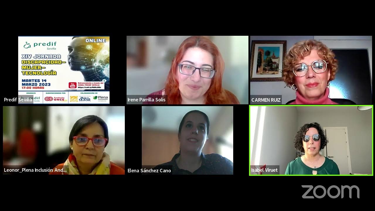 XIV JORNADA DISCAPACIDAD - MUJER- TECNOLOGÍA