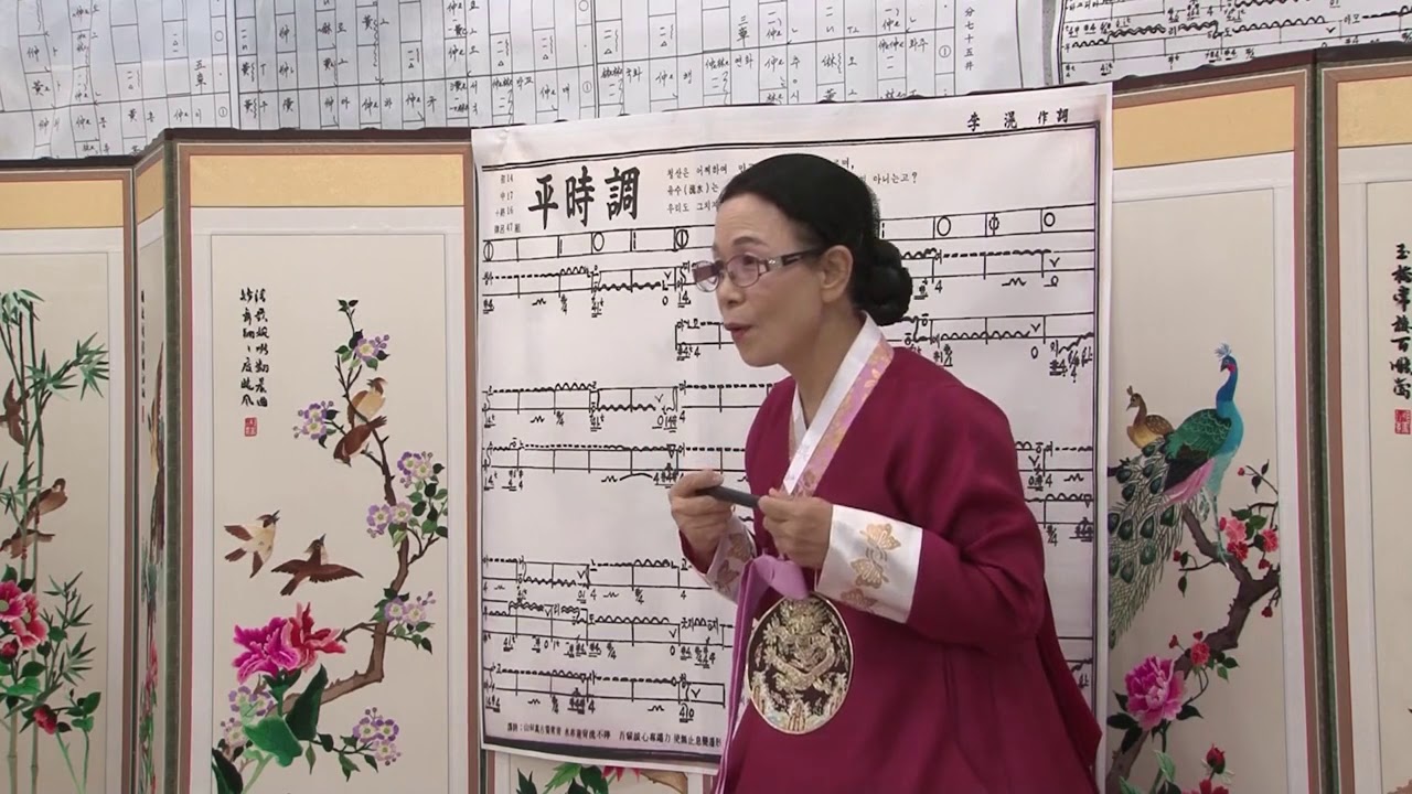 석암제 시조창의 박자와 발성법