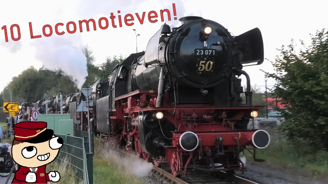 10 STOOMLOCS in 1 trein! | VSM Terug naar Toen 2025