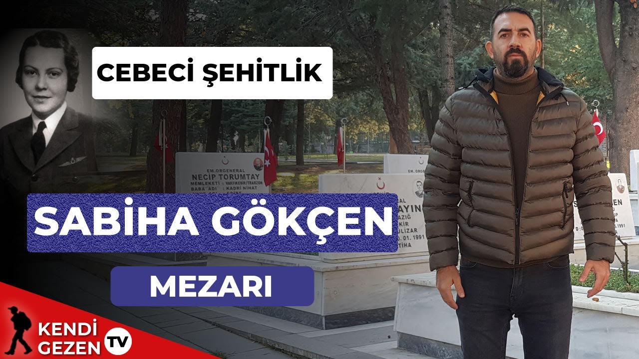 İLK TÜRK KADIN PİLOT SABİHA GÖKÇEN'İN MEZARI (Cebeci Askeri Şehitlik)