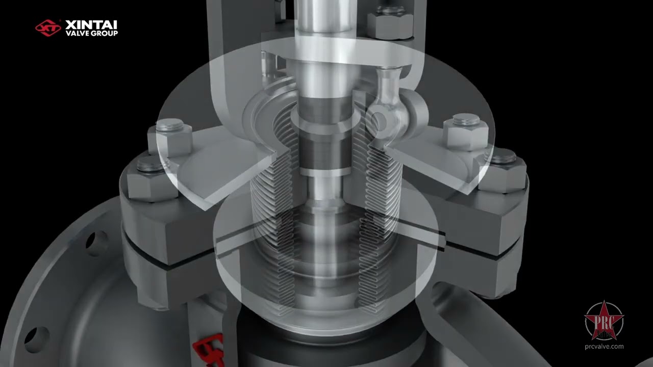 Working principle of bellows#valve