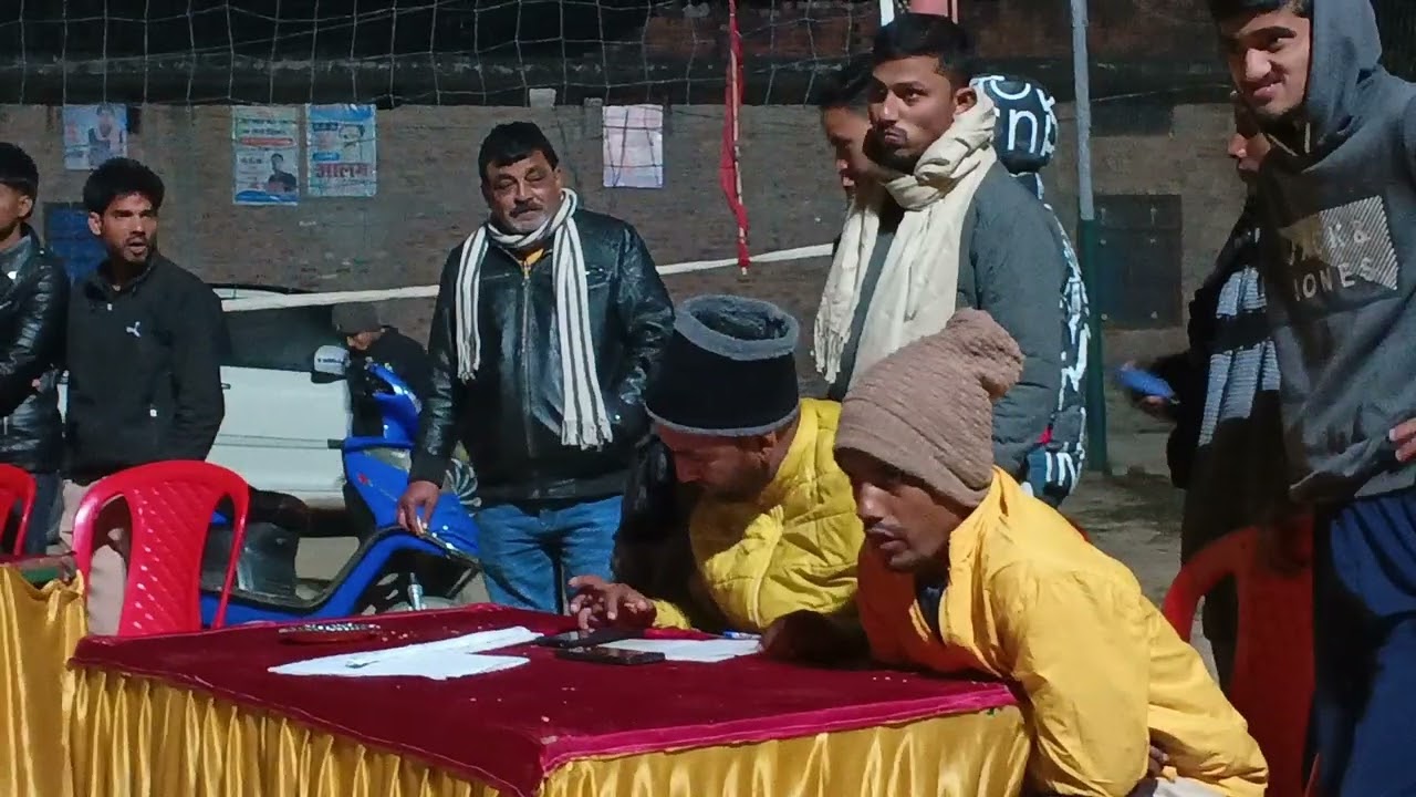 RPS League ki boli.rps लीग की बोली। राजापुर सिकरौर वालीबॉल लीग।#trending 