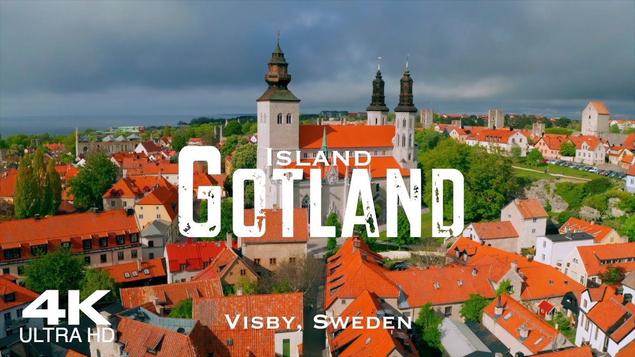 GOTLAND VISBY 🇸🇪 Götaland Drone Aerial | Sverige Sweden | Drönare Film #sweden #sverige