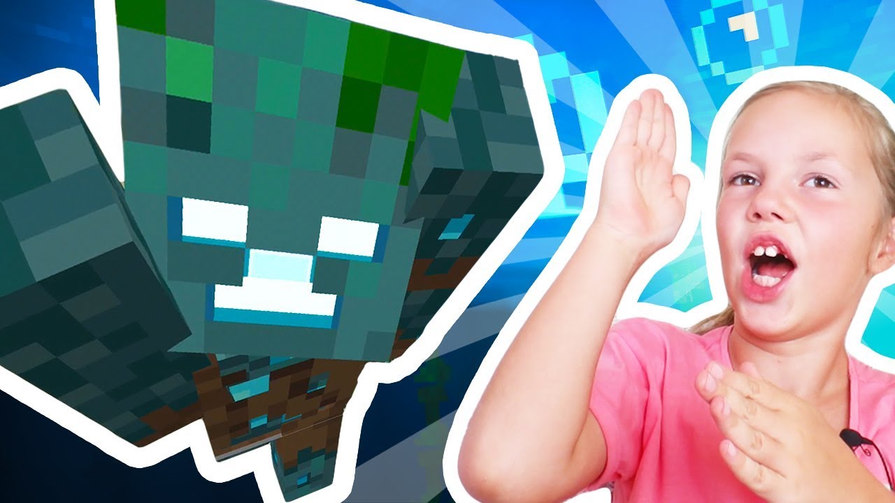 SEA ZOMBIES and Lost City of Atlantis in New Aquatic Update  ❑ MINECRAFT