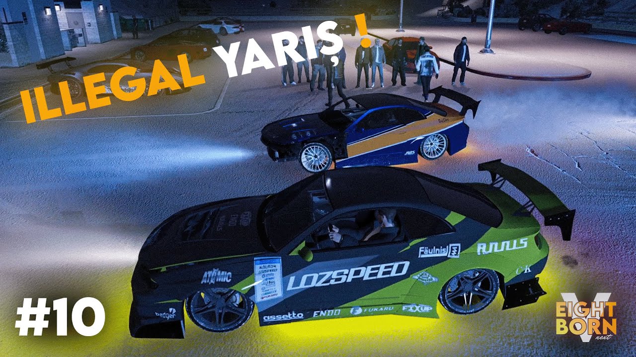 Car meet - İllegal yarış | EightbornV Next | Artuç Kılıç | 10. Bölüm