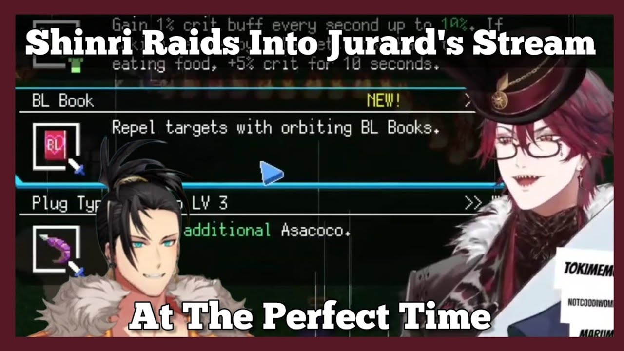 Shinri Raids Jurard At The Perfect Time