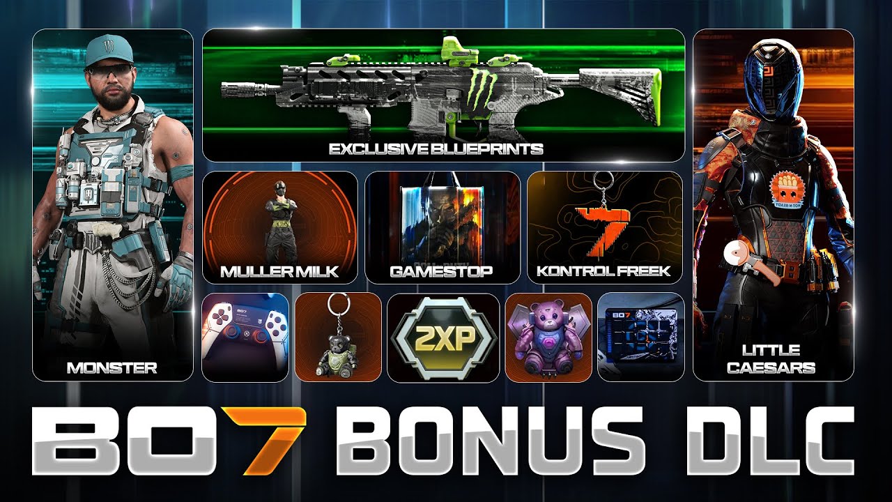 Разблокируйте более 40 РЕДКИХ наград загружаемого контента для Black Ops 7... (скины оперативнико...