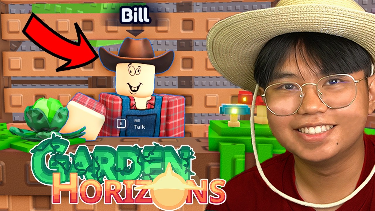 FIRST TIME PLAYING GARDEN HORIZONS - ROBLOX