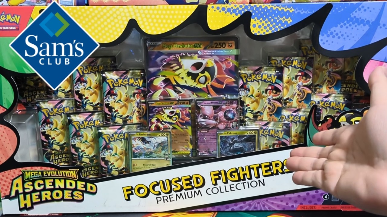 New Sam Club's Exclusive Ascended Heroes Premium Collection