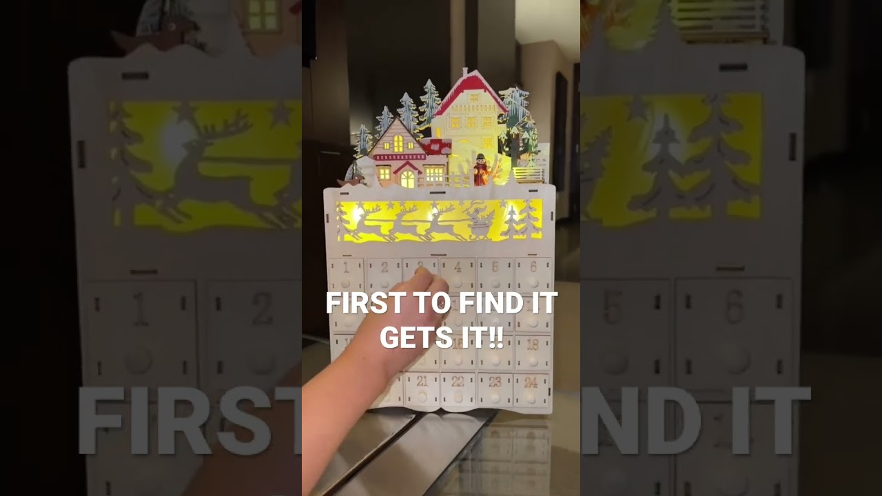 I made a LUXURY advent calendar 🎁