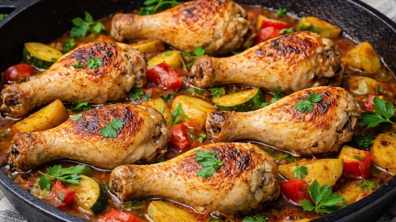 Meine Familie isst alles in einer Minute auf!Das ist das leckerste Hähnchen,das ich je gegessen habe