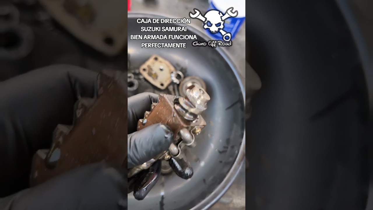 Caja de dirección Suzuki samurai - reconstrucción