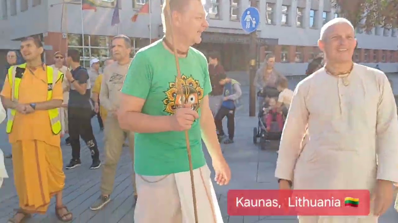 Hare Rama Hare Krishna.   Kaunas, Lithuania 🇱🇹