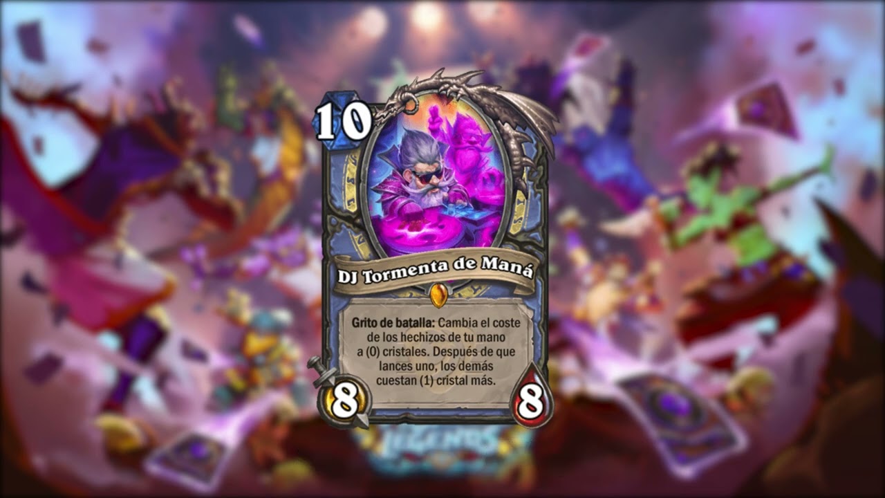 Hearthstone - Español (EU) - DJ Tormenta de Maná Líneas de Voz