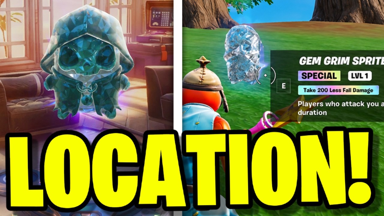 HOW TO GET THE GEM GRIM REAPER SPRITE!