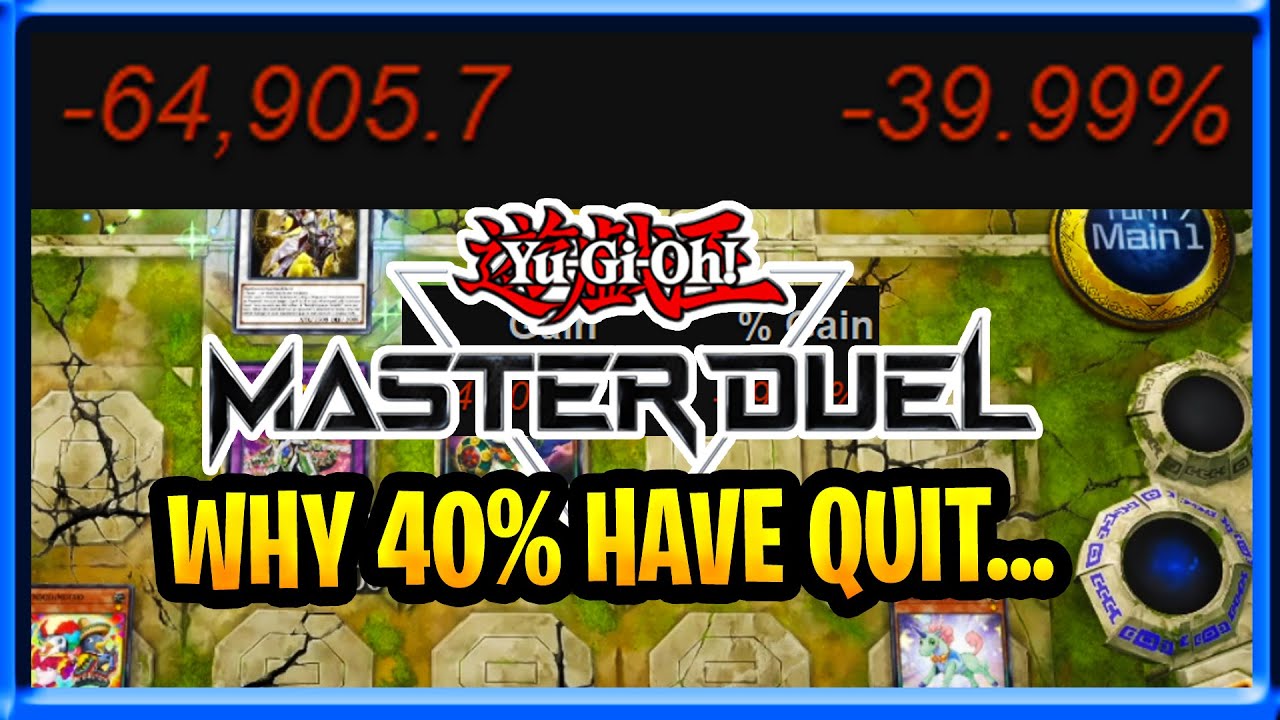 YuGioh Master Duel Lost 40% Of its Players, Heres why... (Discussion on how to Improve the game)