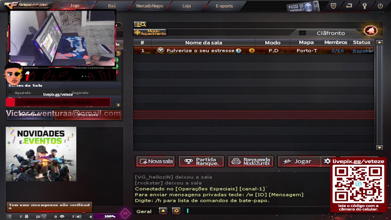 CrossFire Jogando DM e Apostado