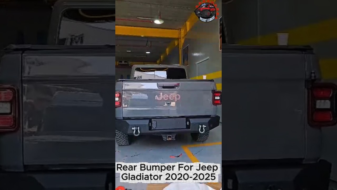 Rear Bumper For Jeep Gladiator 2020-2025