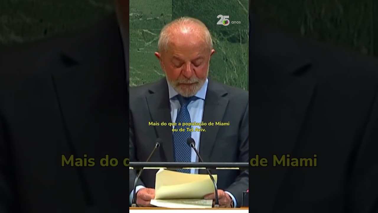 Na ONU, Lula afirma que h&aacute; &lsquo;genoc&iacute;dio&rsquo; em Gaza e diz que Israel faz &lsquo;matan&ccedil;a de civis&rsquo; #shorts